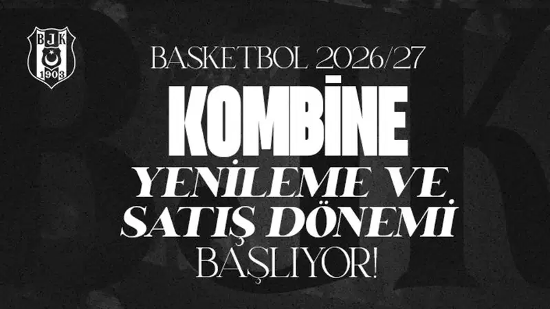 Beşiktaş'tan Basketbol Kombineleri İçin Açıklama!