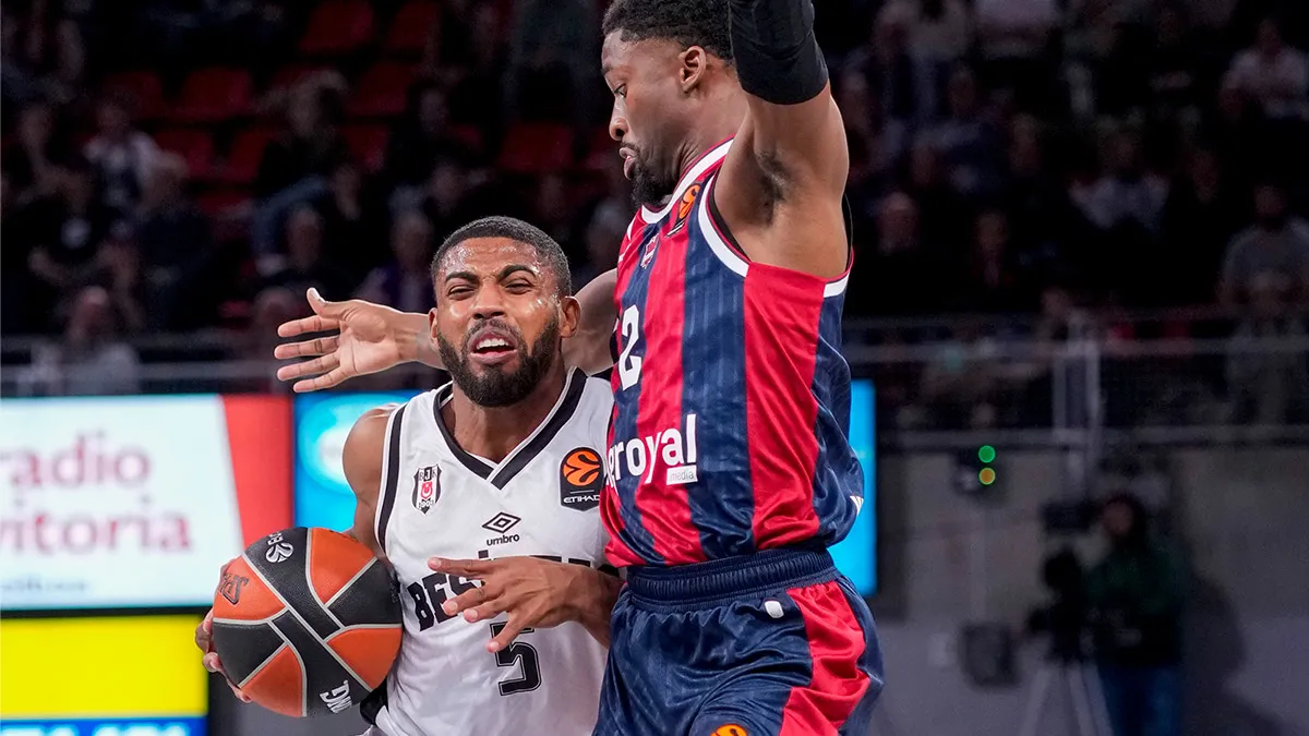 Beşiktaş EuroLeague’de Baskonia Basket’i deplasmanda devirdi! Wilbekin 24 sayıyla yıldızlaştı