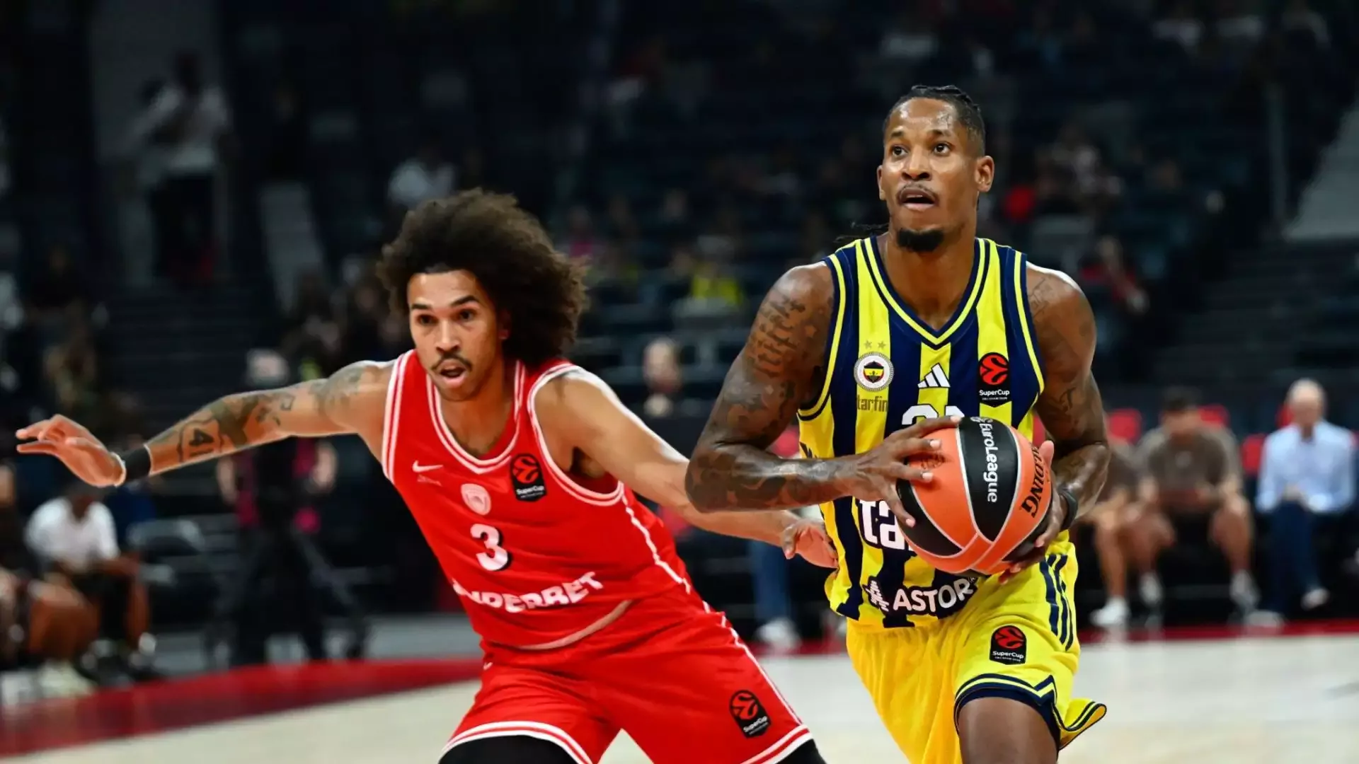 (YAZILI ÖZET) Olympiakos - Fenerbahçe Tarfin Maç Sonucu: 92-90