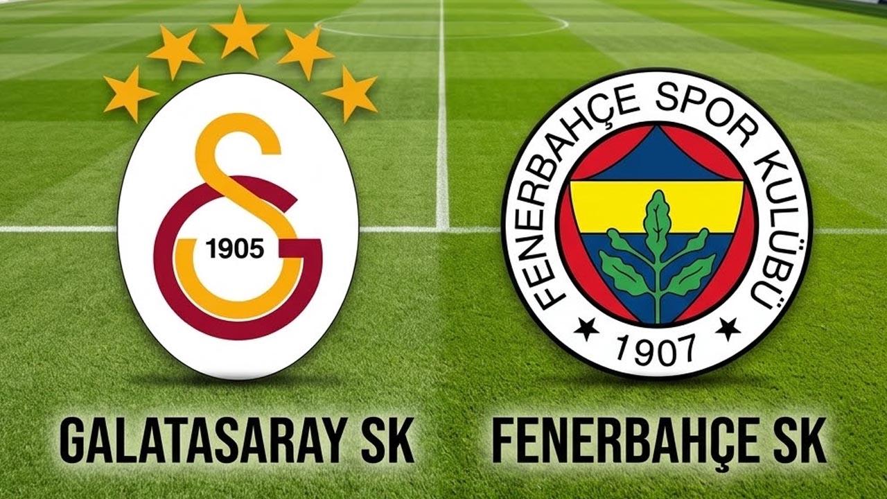 Galatasaray-Fenerbahçe derbisi! Maç saati, kanalı ve muhtemel 11’ler