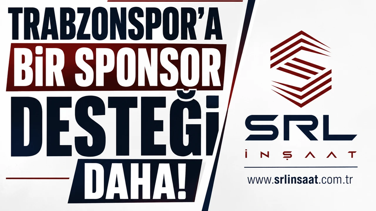 Trabzonspor’a bir sponsor desteği daha!