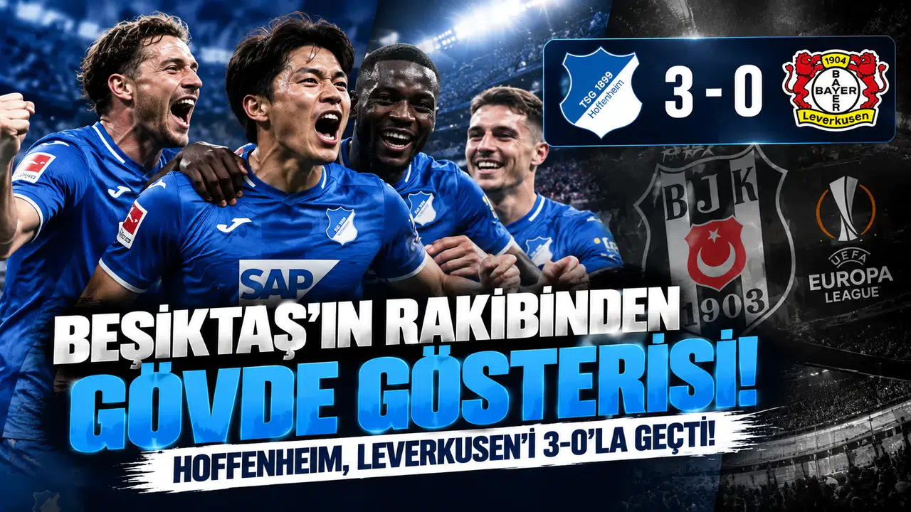Beşiktaş'ın Avrupa Ligindeki Rakibinden Gövde Gösterisi!
