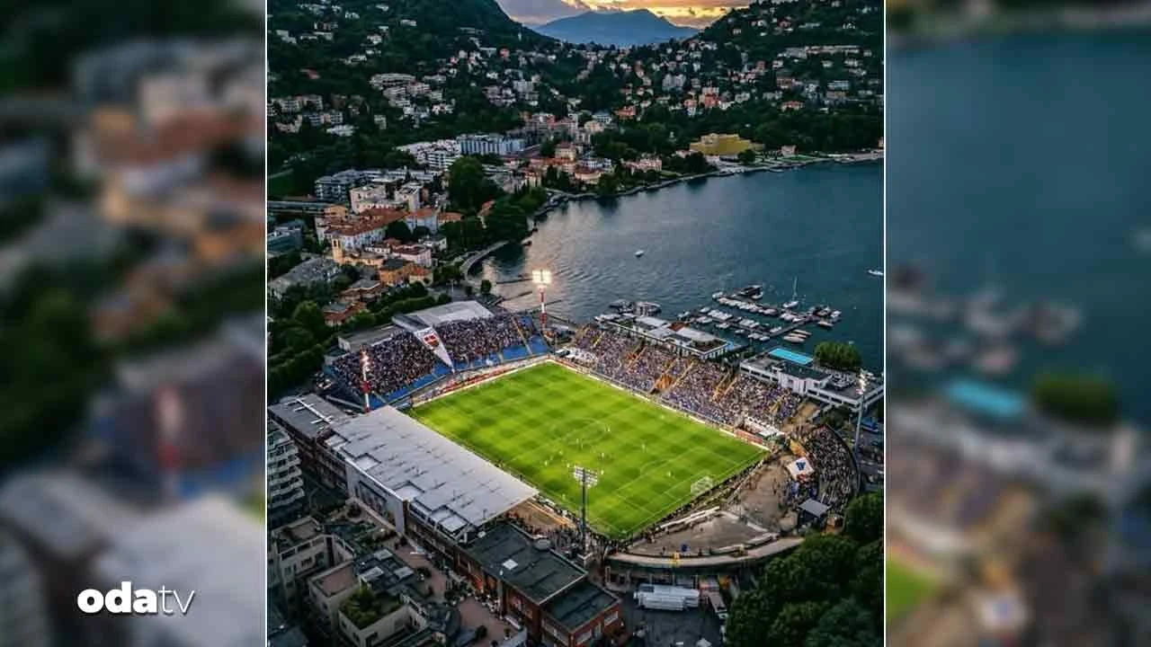 Como’nun göl kenarındaki stadına Şampiyonlar Ligi vizesi