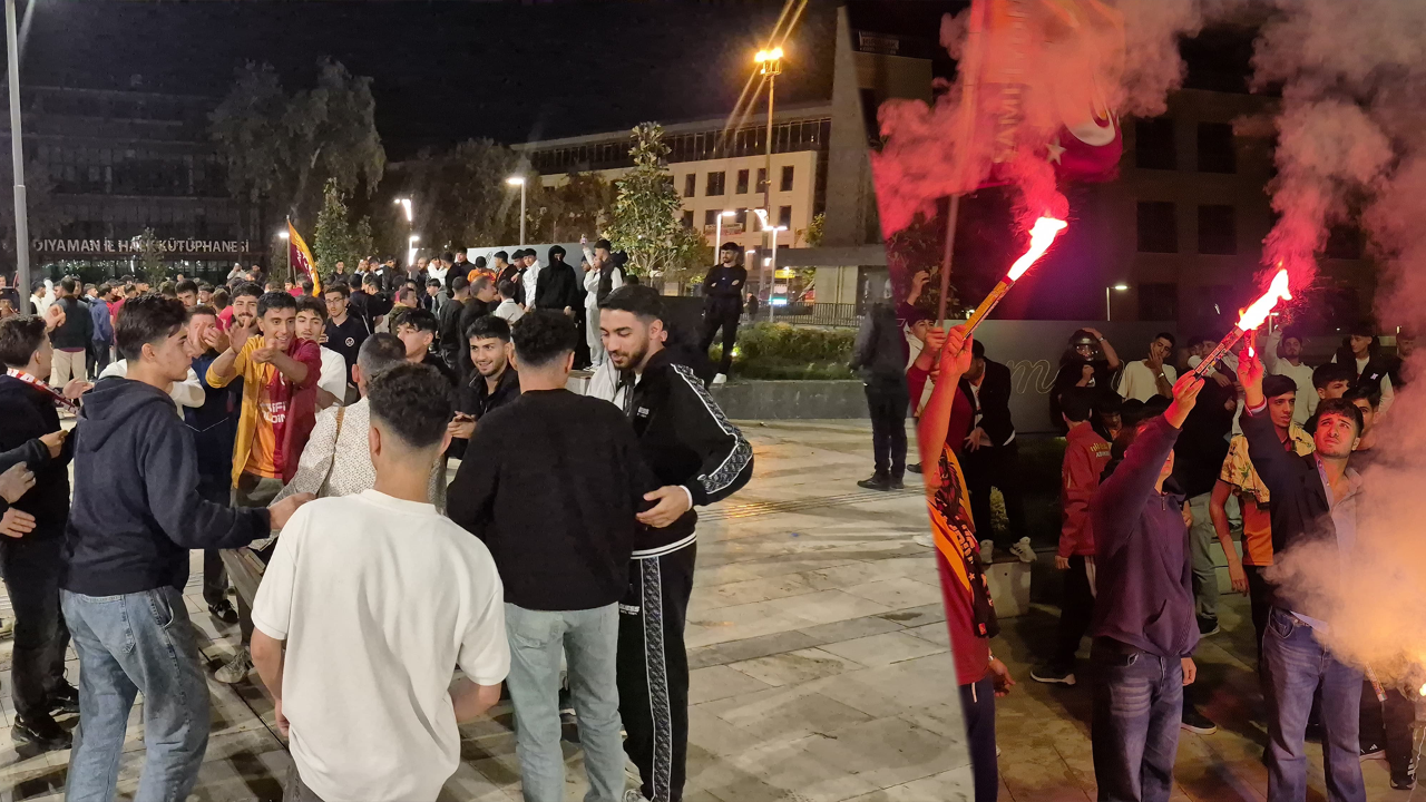 Galatasaray’ın derbi zaferi Adıyaman’ı ayağa kaldırdı!