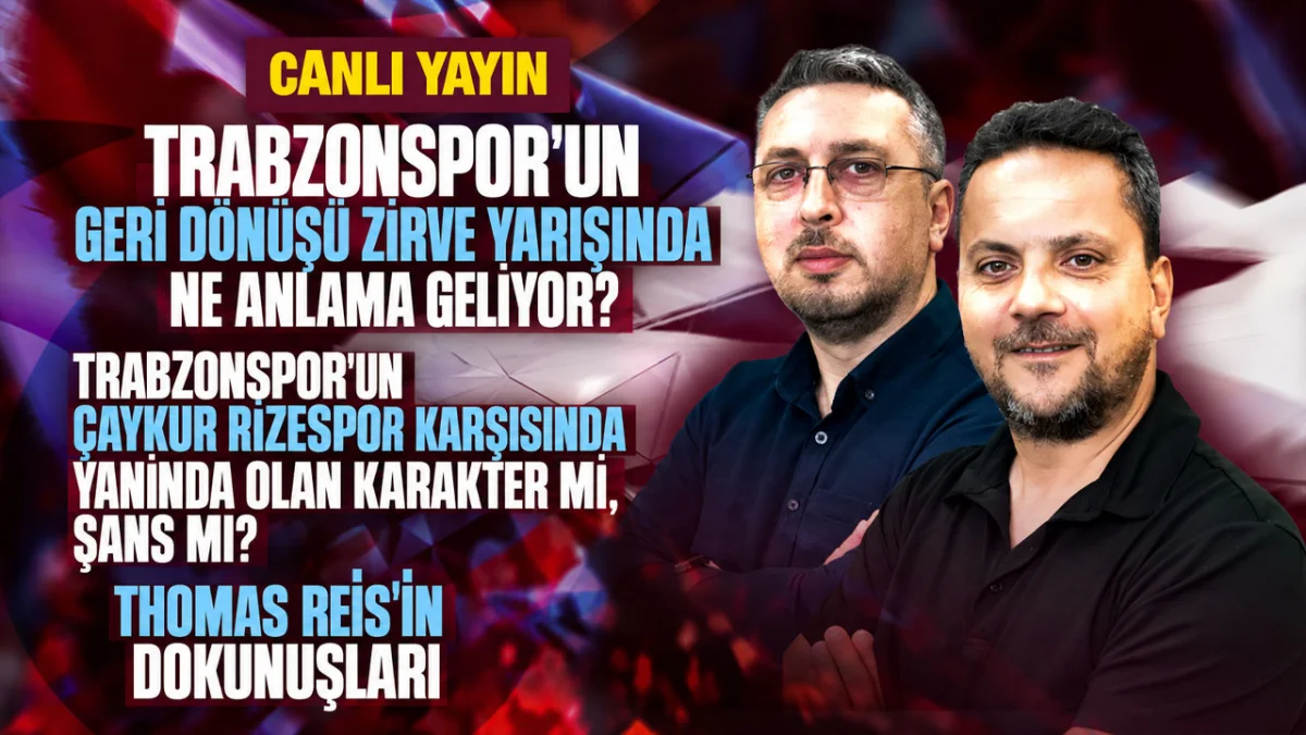 Trabzonspor’un geri dönüşü ve zirve yarışı Saha Kenarı'nda! / CANLI YAYIN