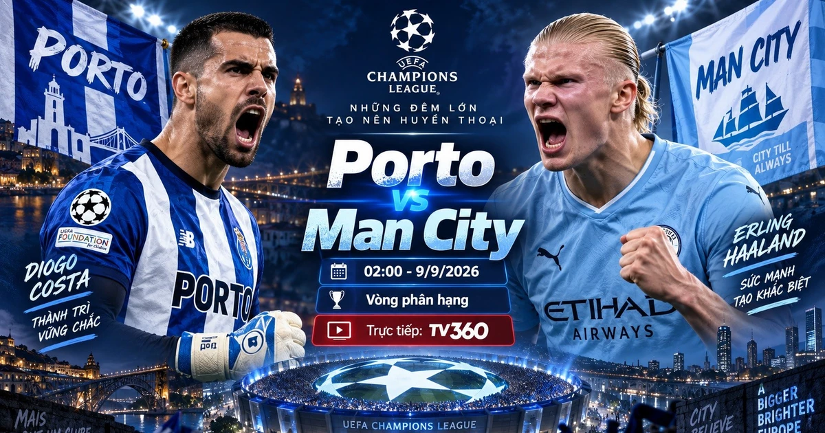 Porto - Manchester City maçı, 9 Eylül saat 02:00: Canlı yayın bağlantısı, analiz ve tahminler.