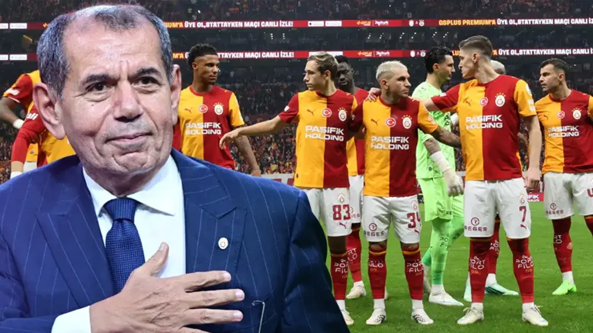 Galatasaray-Fenerbahçe derbisinden sonra Dursun Özbek müjdeyi açıkladı! Soyunma odası bayram yerine döndü