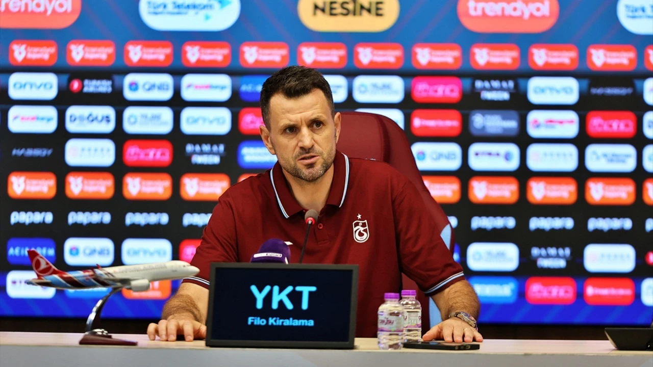 Trabzonspor teknik direktörü Hüseyin Çimşir: Hedeflerimizden sapma yok