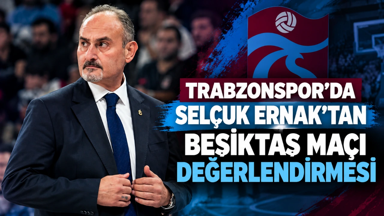 Trabzonspor’da Selçuk Ernak’tan Beşiktaş maçı değerlendirmesi