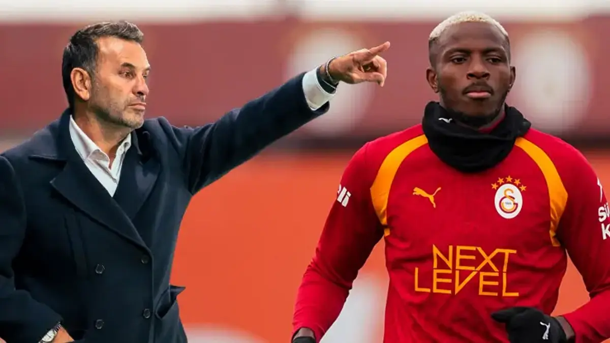Galatasaray'da Okan Buruk'tan derbiye özel plan! Osimhen detayı...