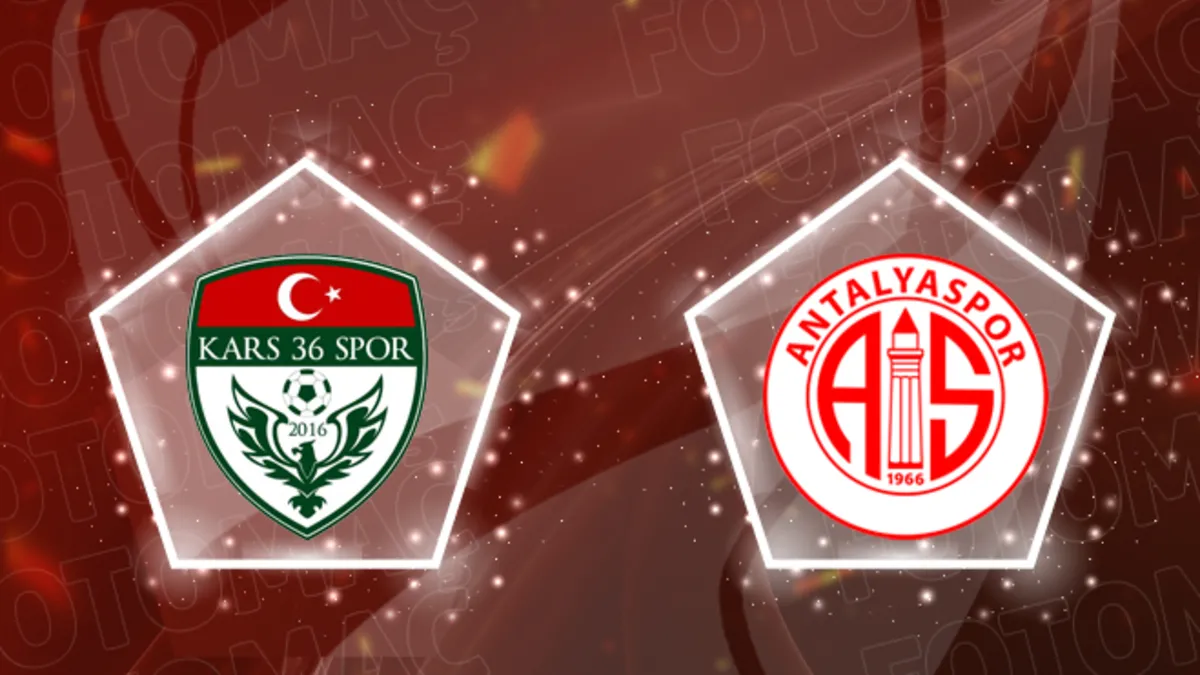 Kars 36 Spor-Antalyaspor maçı CANLI İZLE | Ziraat Türkiye Kupası CANLI MAÇ