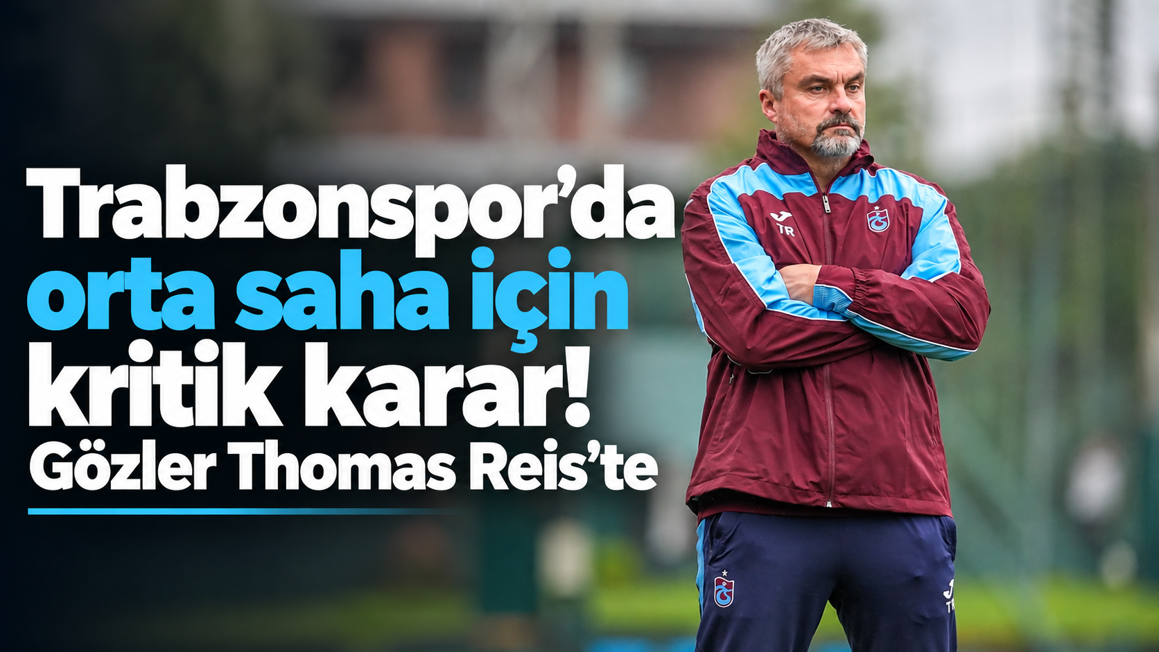 Trabzonspor’da orta saha için kritik karar! Gözler Thomas Reis’te