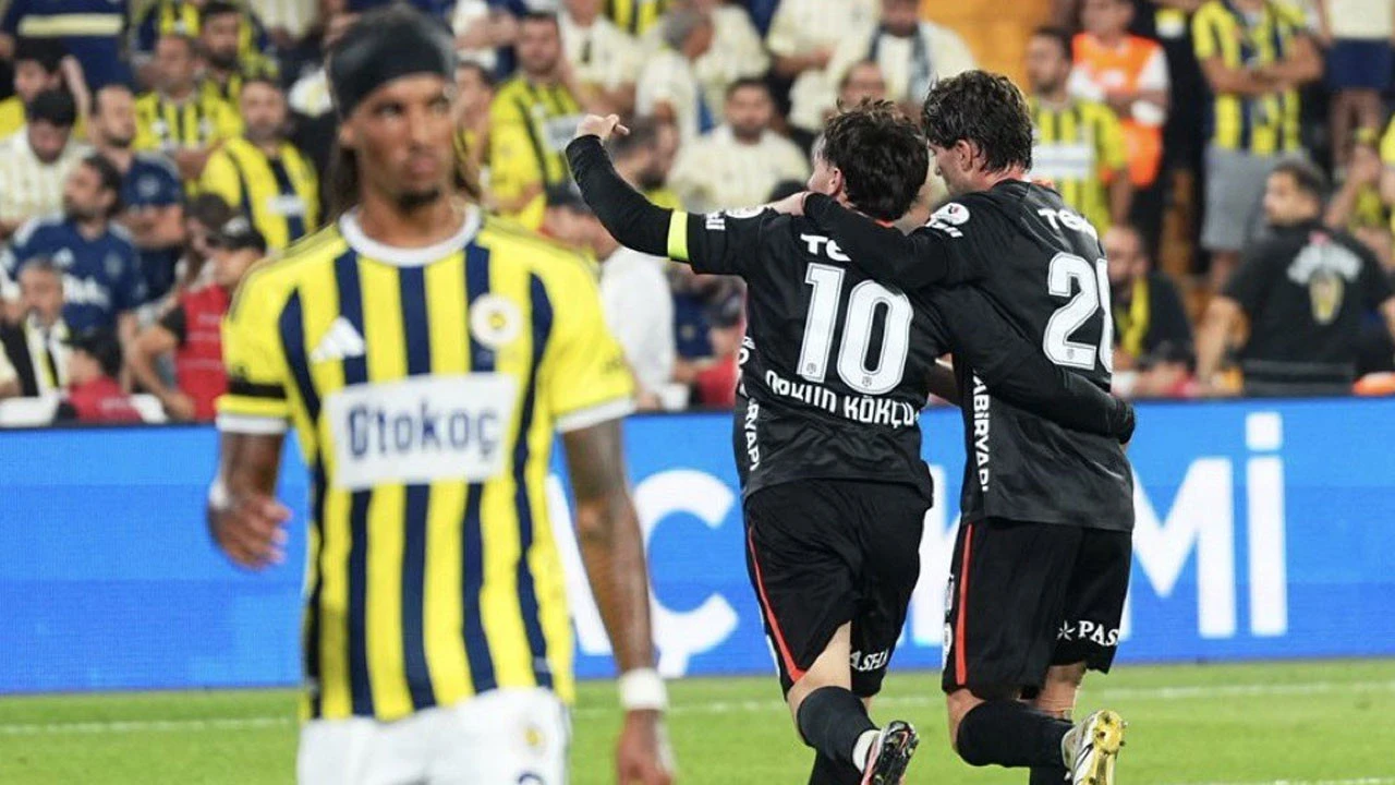 Beşiktaş derbide Fenerbahçe'yi mağlup etti