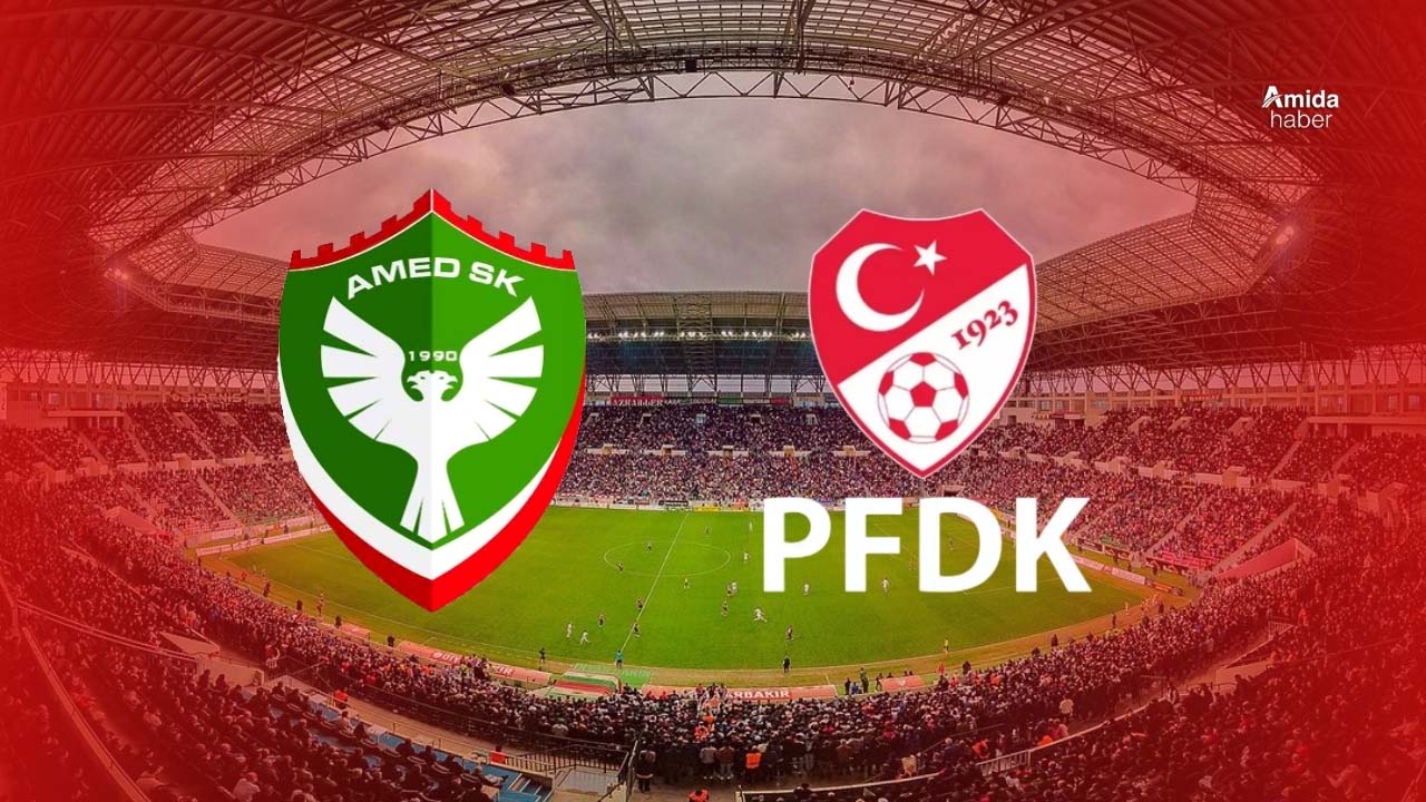 Amedspor üç maddeden PFDK’ya sevk edildi