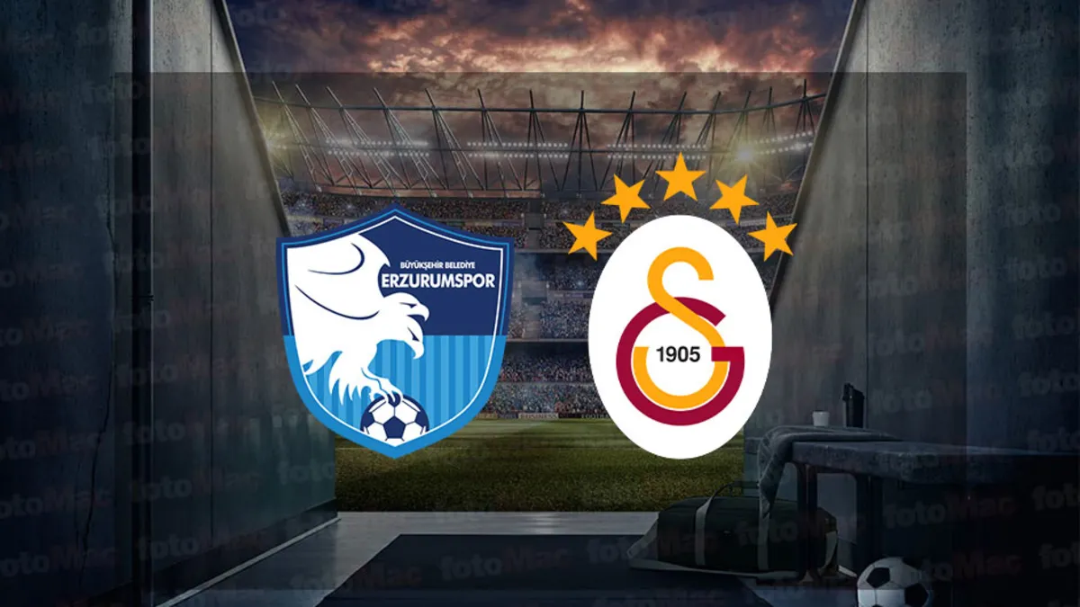 Erzurumspor FK-Galatasaray Trendyol Süper Lig maçı ne zaman, saat kaçta, hangi kanalda?