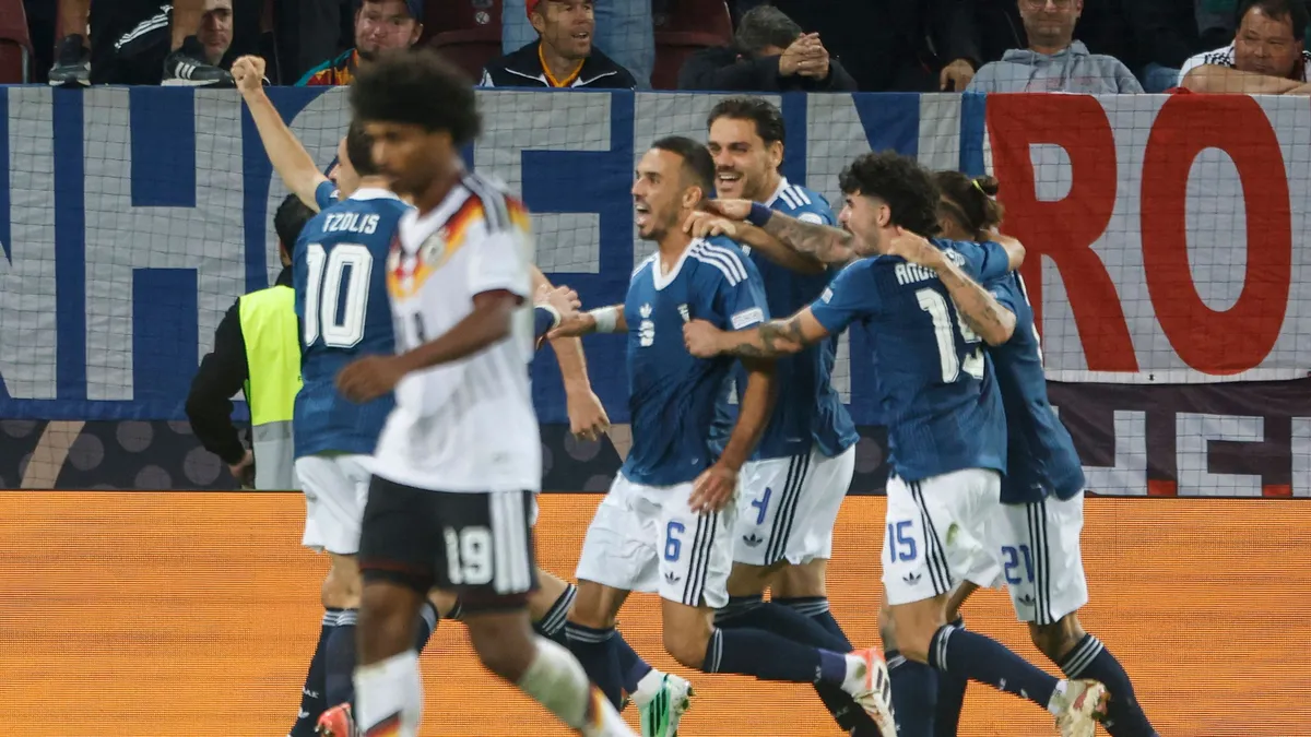 UEFA Uluslar Ligi'nde dev sürpriz: Yunanistan deplasmanda Almanya'yı tek golle devirdi