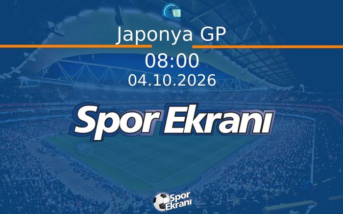 04 Ekim 2026 MotoGP - Japonya GP Hangi Kanalda Saat Kaçta Yayınlanacak?