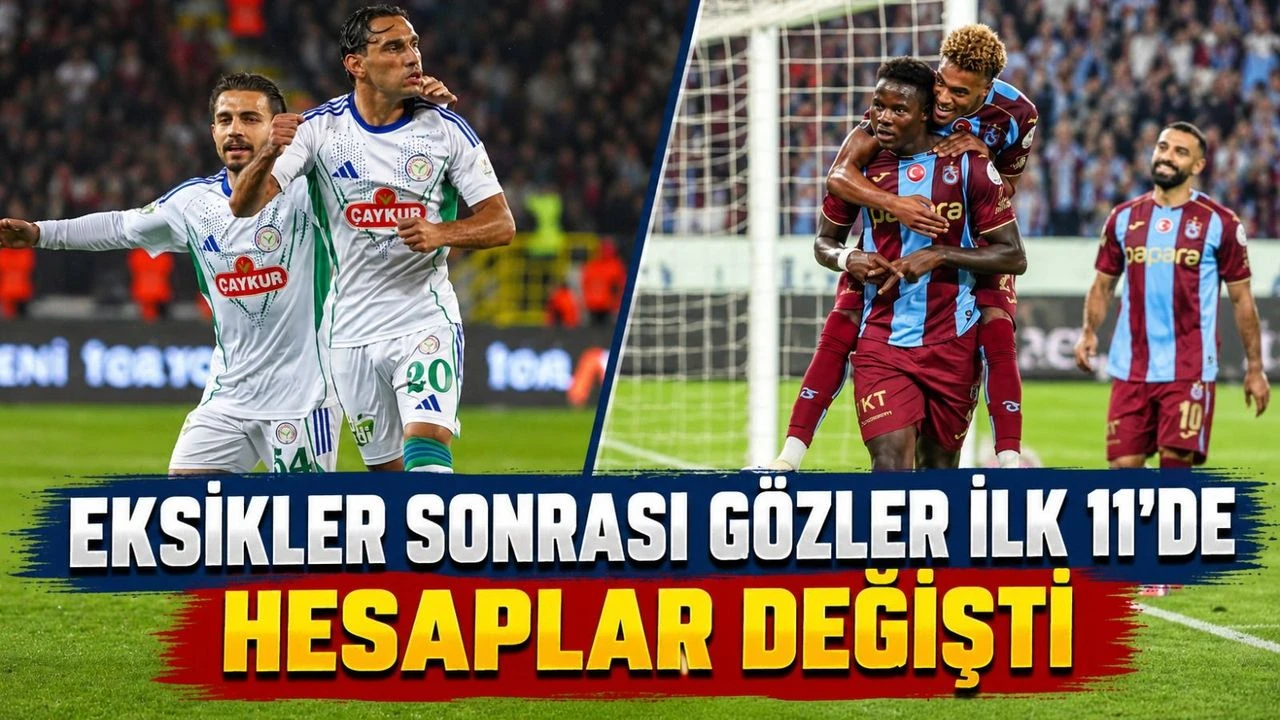 Trabzonspor'da Karadeniz Derbisi Öncesi Büyük Sıkıntı! Tam 7 Futbolcu Yok