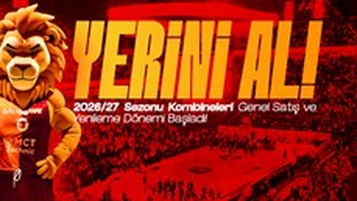 Galatasaray MCT Technic Basketbol Kombine Satışları Başladı