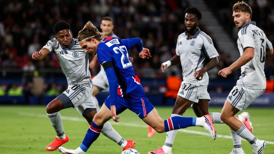 Galatasaray'ın rakibi PSG, Slovan Bratislava'ya gol oldu yağdı
