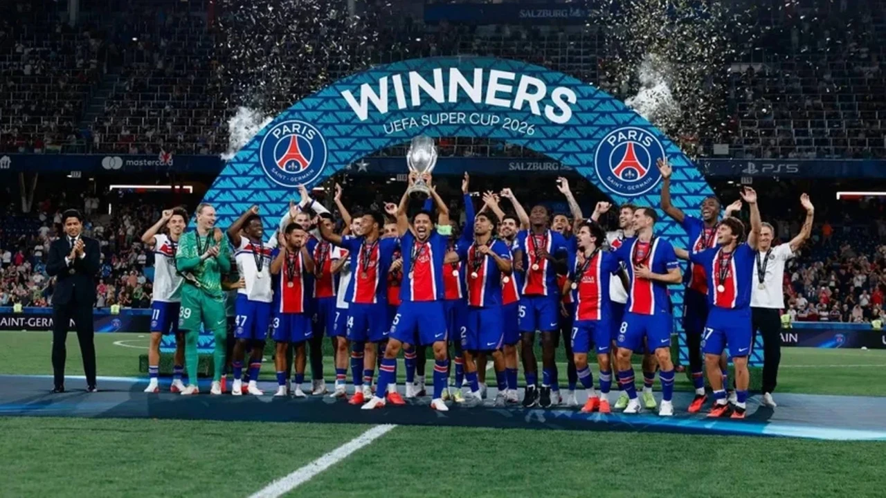 UEFA Süper Kupa'nın şampiyonu PSG!