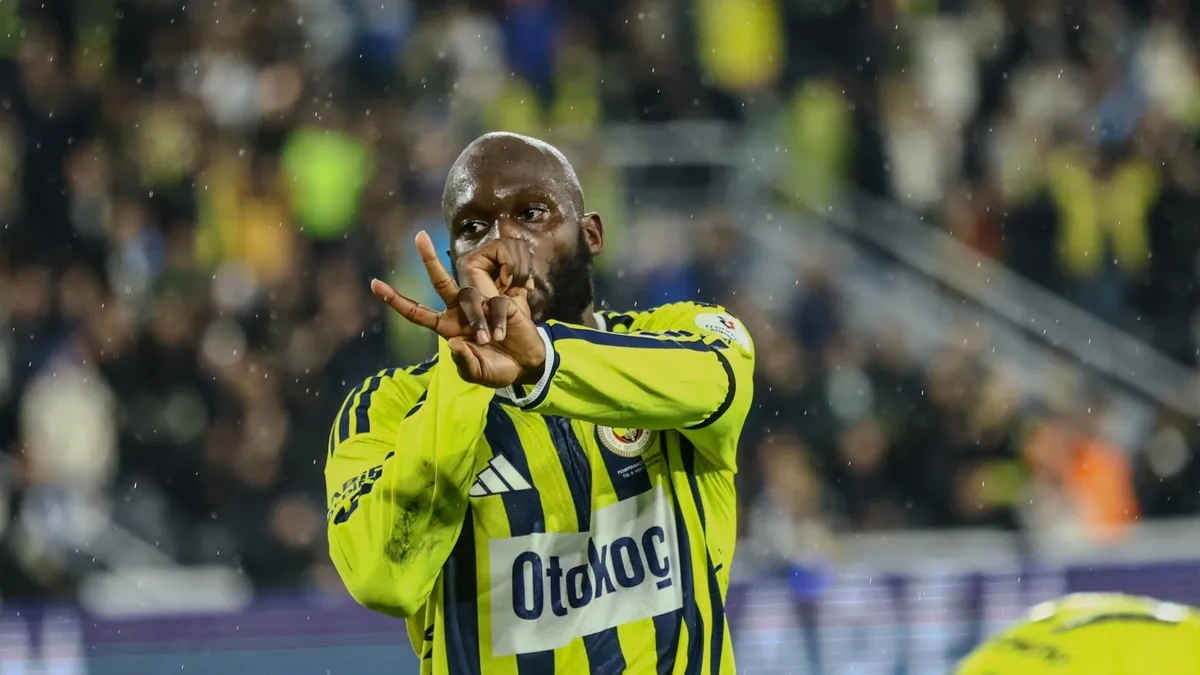 Derbilerin kralı Romelu Lukaku! Performansıyla Galatasaray’a mesaj verdi