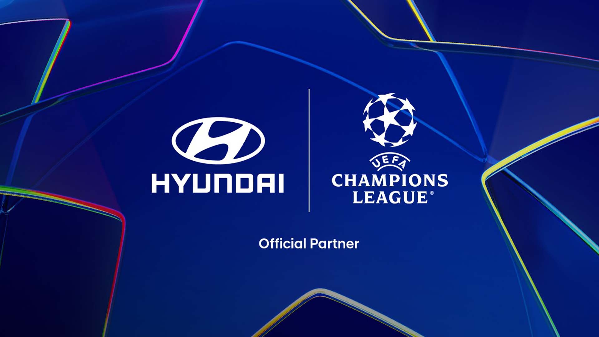 Hyundai, UEFA Champions League’in resmi otomotiv partneri oldu