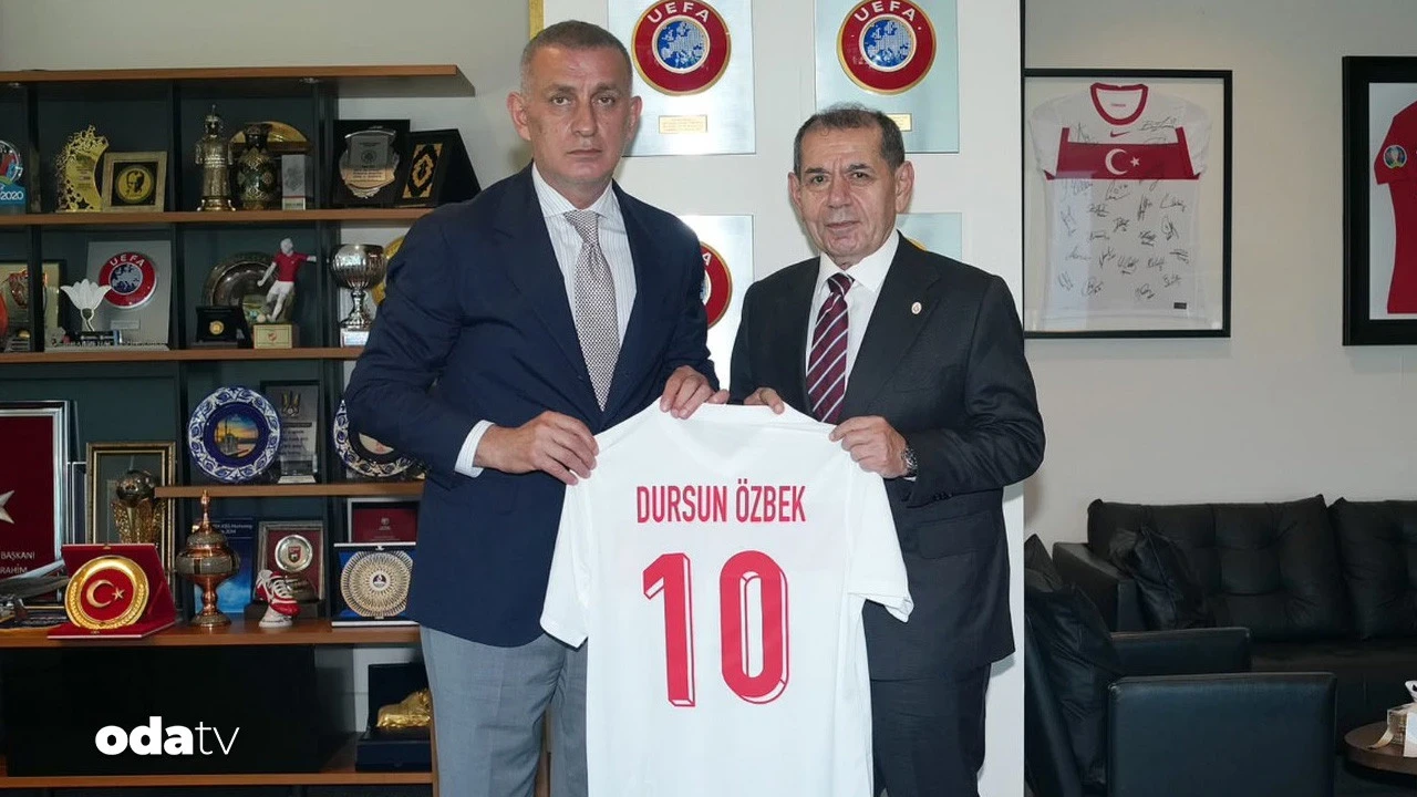 Buzlar eridi: Galatasaray'dan TFF'ye ziyaret