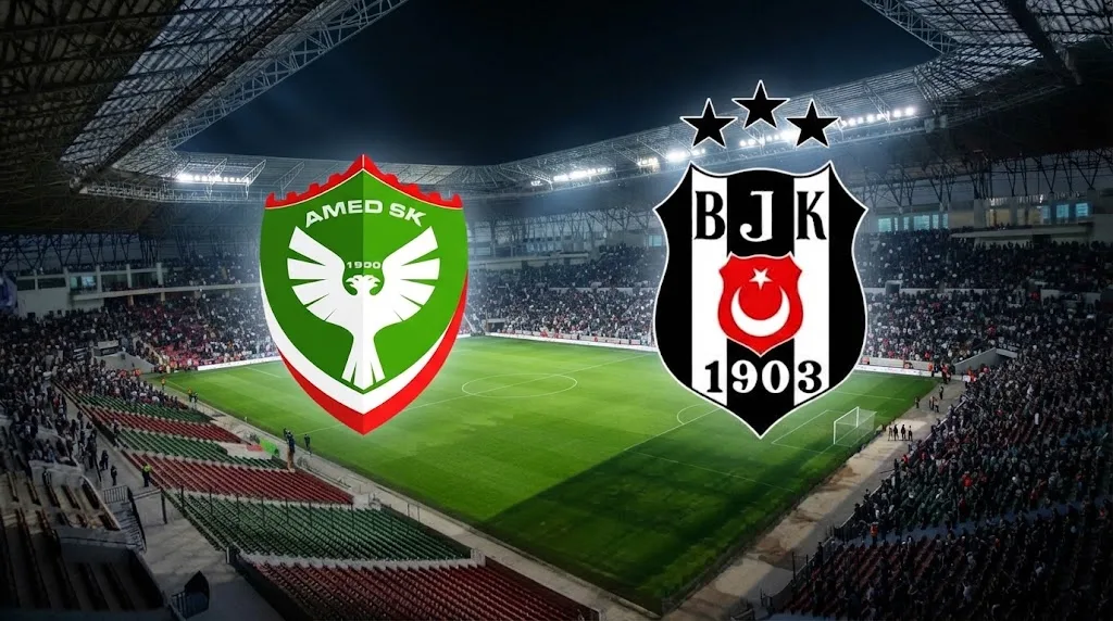 Amedspor Beşiktaş maçı ilk 11 kadroları netleşti: İki ekipte de şaşırtan tercihler var