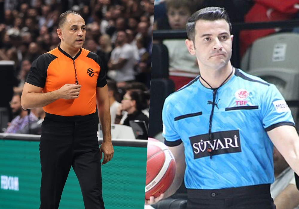 Bir Euroleague maçı, iki Türk hakem
