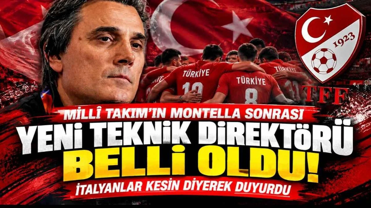 Milli Takım’ın Montella sonrası yeni teknik direktörü belli oldu! İtalyanlar kesin diyerek duyurdu