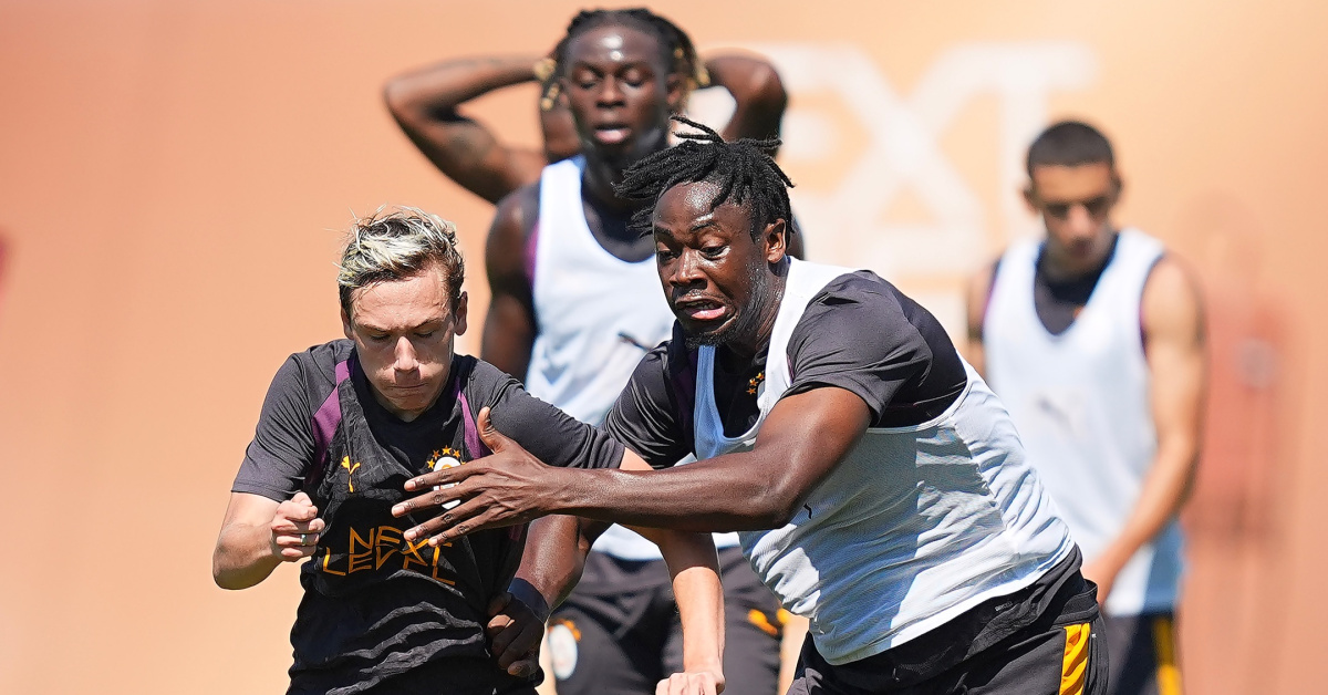 Galatasaray'ın Sporting maçı hazırlıkları devam etti