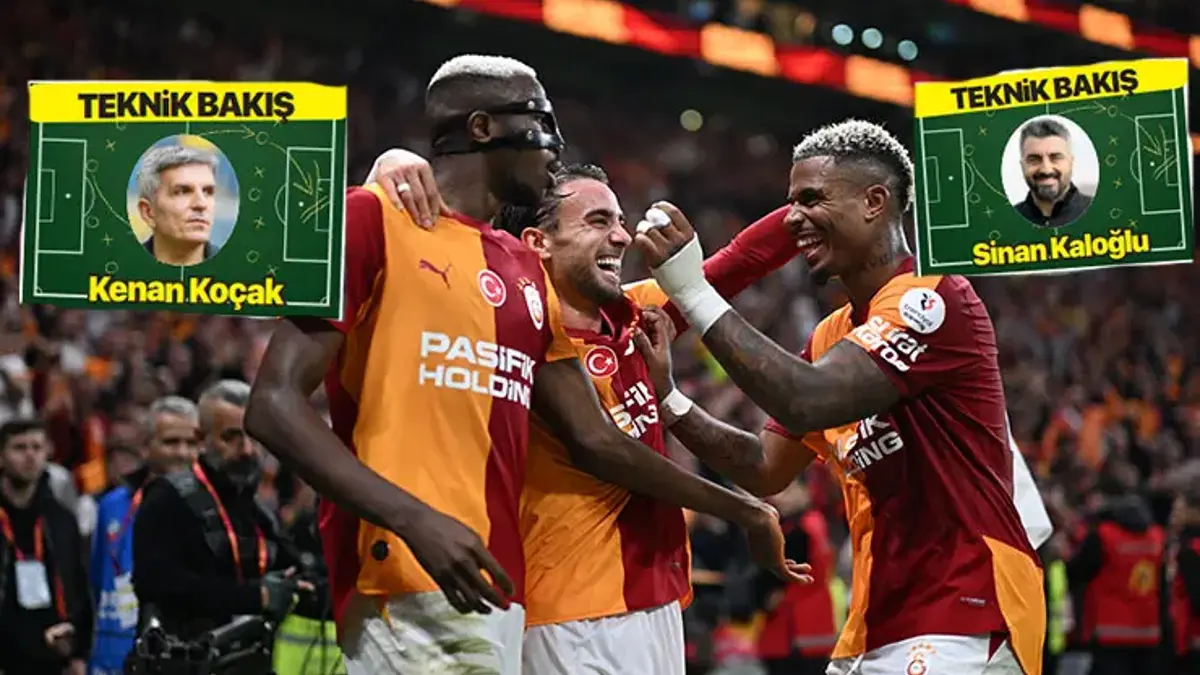 Galatasaray-Fenerbahçe derbisine usta isimlerden teknik bakış! 'İlk devrede nakavt, dengeyi bozan yerleşim hataları'