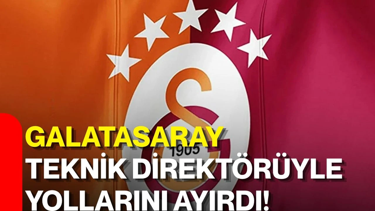 Galatasaray’da teknik direktör ayrılığı resmileşti!