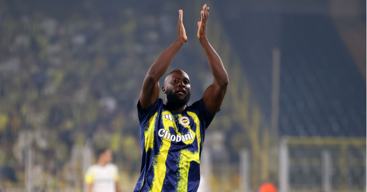 Fenerbahçe'nin yeni transferi Romelu Lukaku ilk kez kadroda