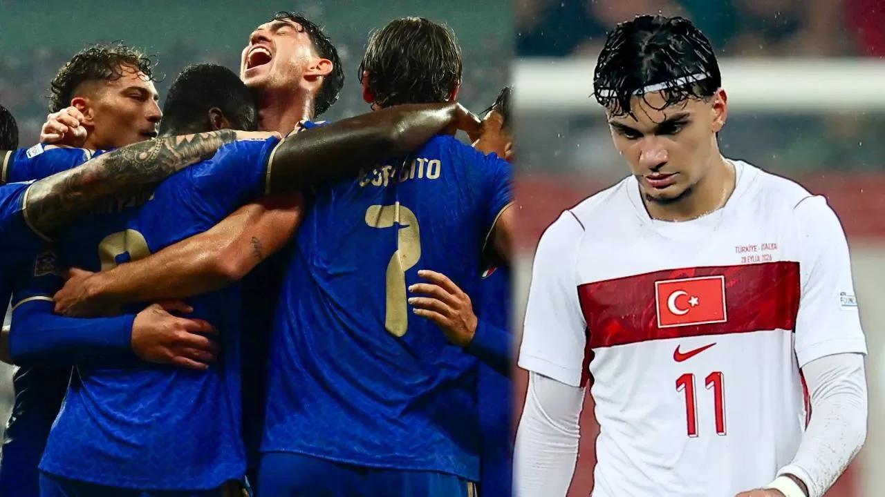 Türkiye, İtalya karşısında dağıldı! A Milli Takım, 4-1 kaybetti