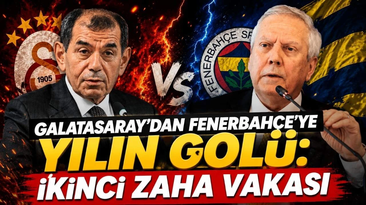 Galatasaray'dan Fenerbahçe'ye yılın golü: İkinci Zaha vakası
