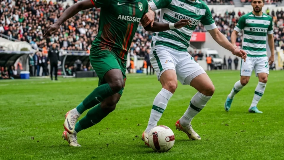 Amedspor-Konyaspor maçı kaç kaç bitti, golü kim attı? Amedspor-Konyaspor maç özeti | Futbol Haberleri