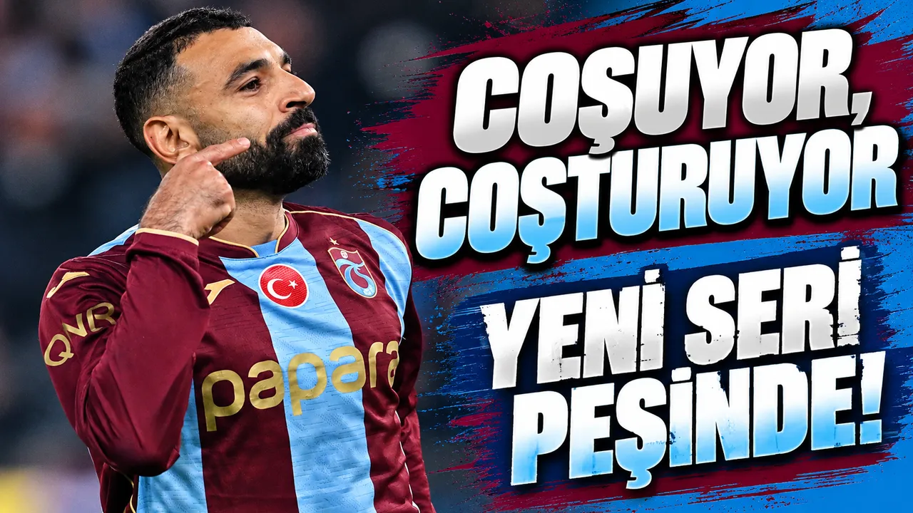 Trabzonspor'da Mohamed Salah Fırtınası! Papara Park'ta Rakiplerine Geçit Vermiyor