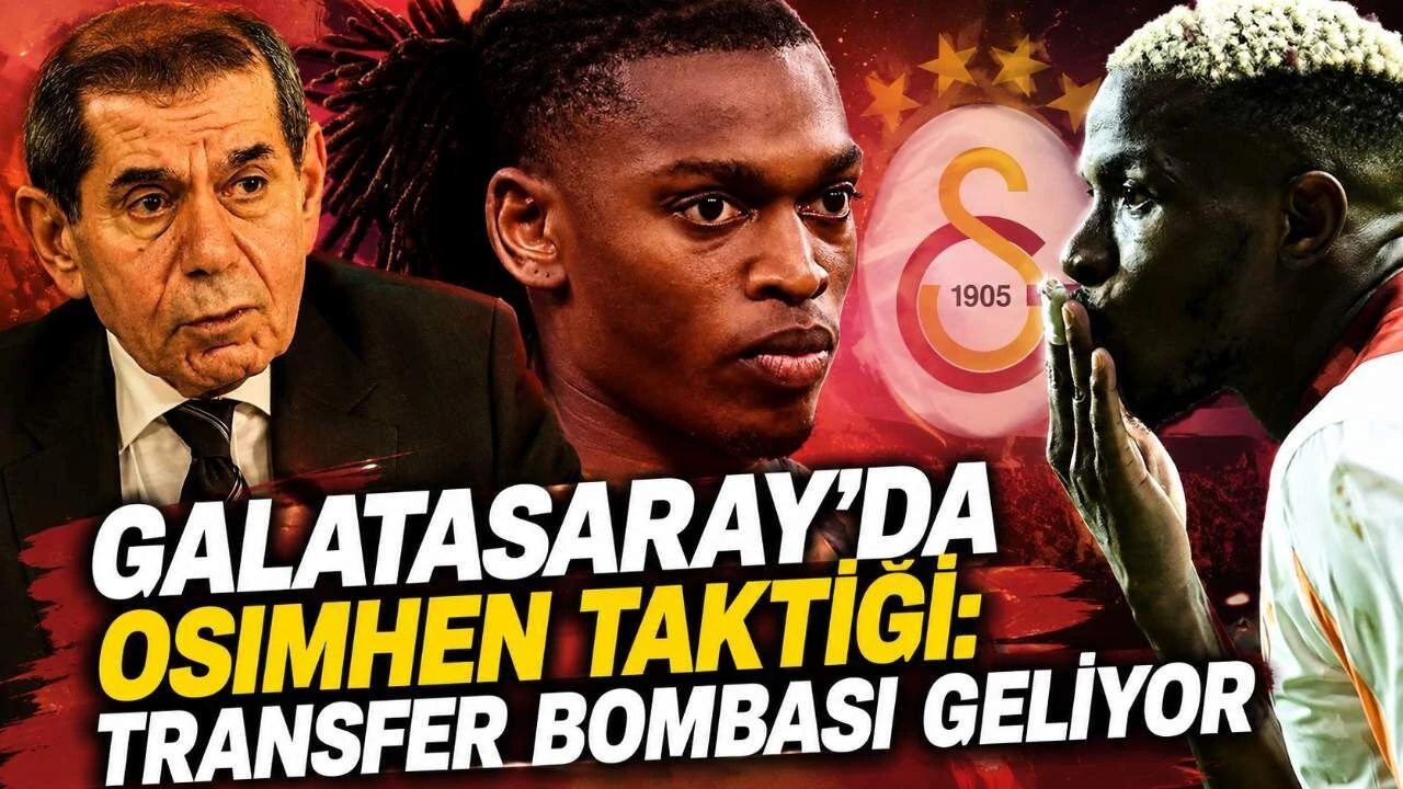Galatasaray'da Osimhen taktiği: Transfer bombası geliyor