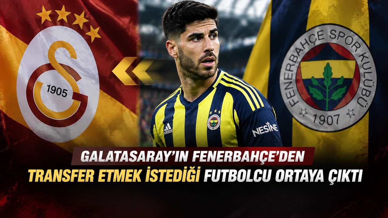 Galatasaray için flaş transfer iddiası: Fenerbahçe’nin yıldızı gündemde!