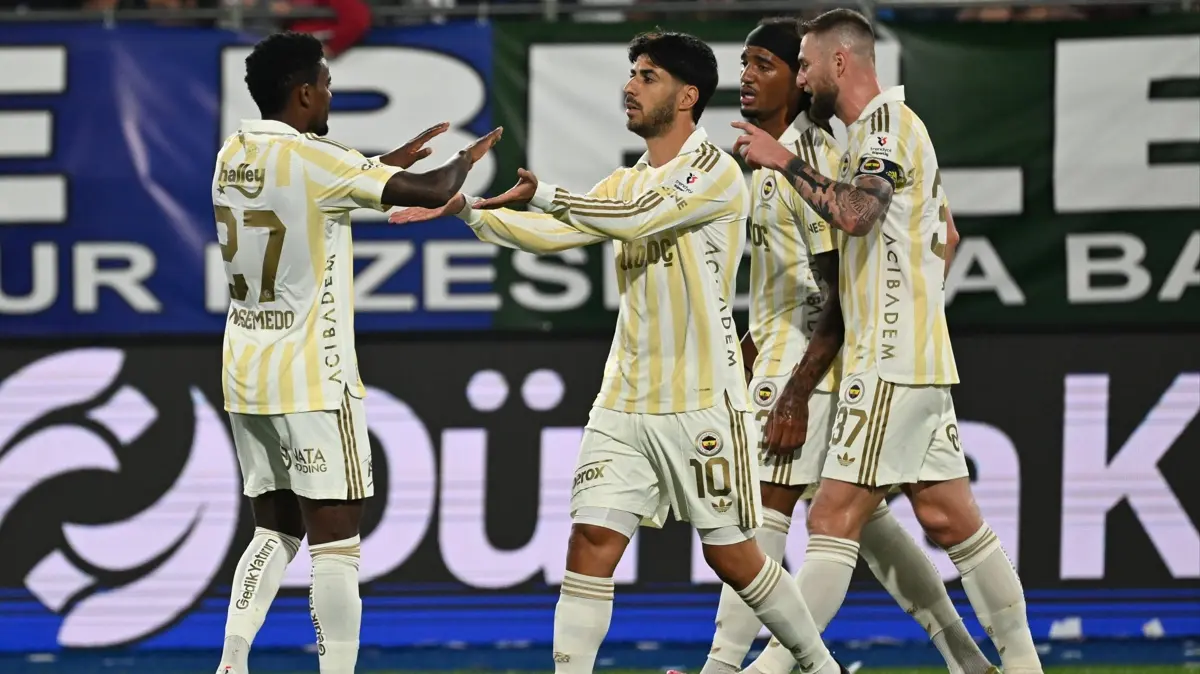 MAÇ SONUCU: Çaykur Rizespor 0-3 Fenerbahçe