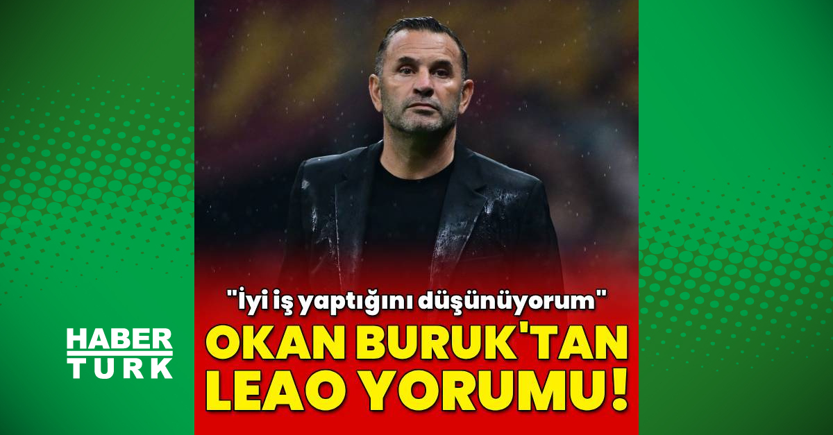 Barcelona maçı sonrası Galatasaray Teknik Direktörü Okan Buruk: Rafael Leao'nun iyi iş yaptığını düşünüyorum
