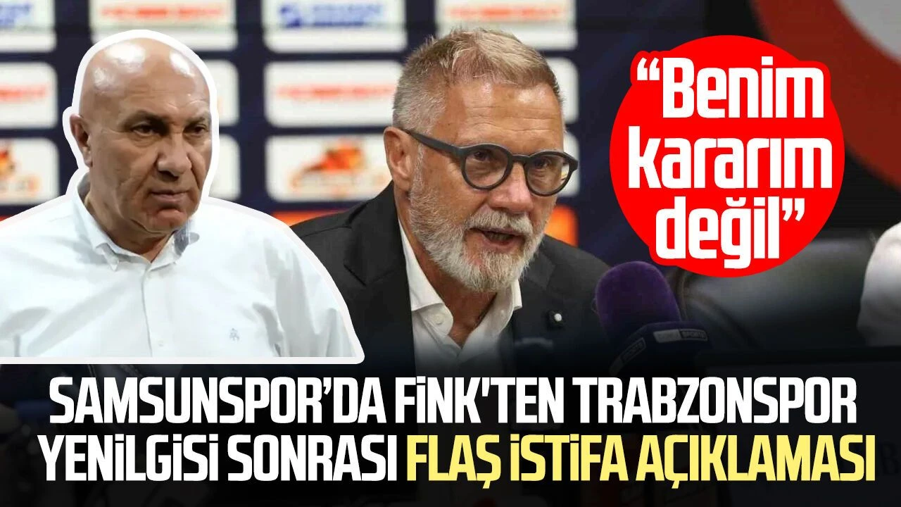 Thorsten Fink’ten istifa sorusuna yanıt