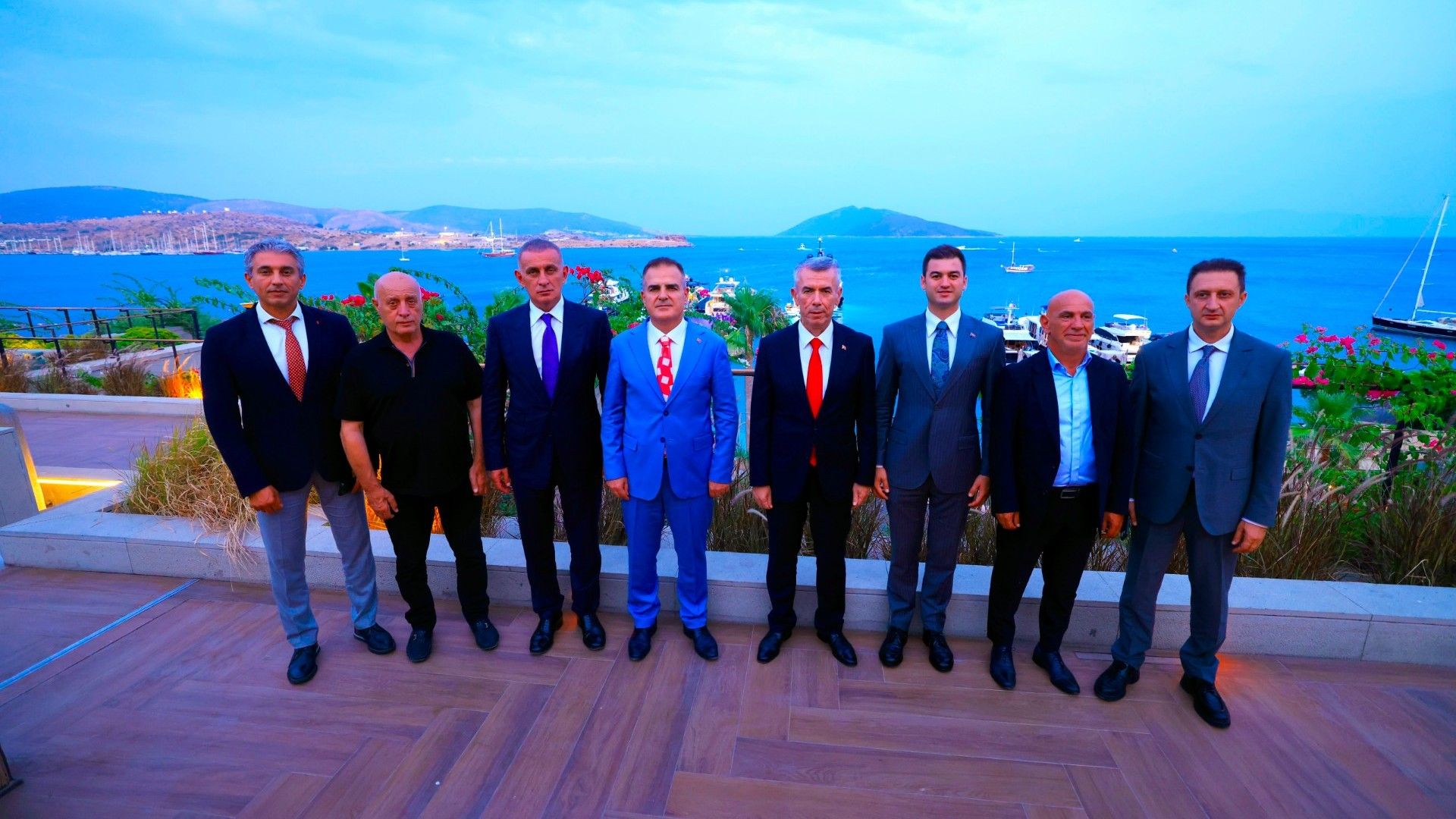 Trendyol 1. Lig kulüp başkanları ve taraftar temsilcileri, Bodrum’da buluştu