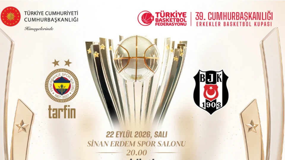 39. Erkekler Cumhurbaşkanlığı Kupası'nın oynanacağı tarih belli oldu