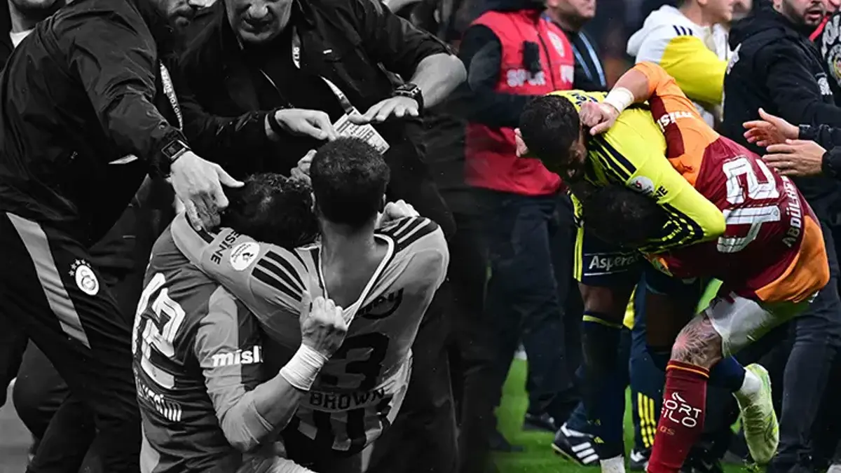 Galatasaray-Fenerbahçe derbisinin faturası ağır olabilir! Abdülkerim Bardakcı ve Archie Brown PFDK'ya sevk edildi