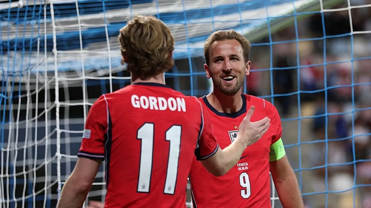 İngiltere Hırvatistan’da gol oldu yağdı!