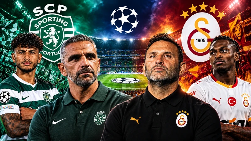 Sporting Lizbon - Galatasaray Maç Kadrosu ve İlk 11’ler