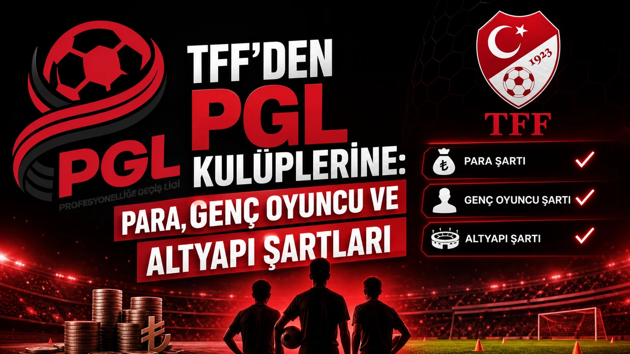 TFF’den PGL İçin Devrim Gibi Kararlar! İşte Tüm Yeni Şartlar